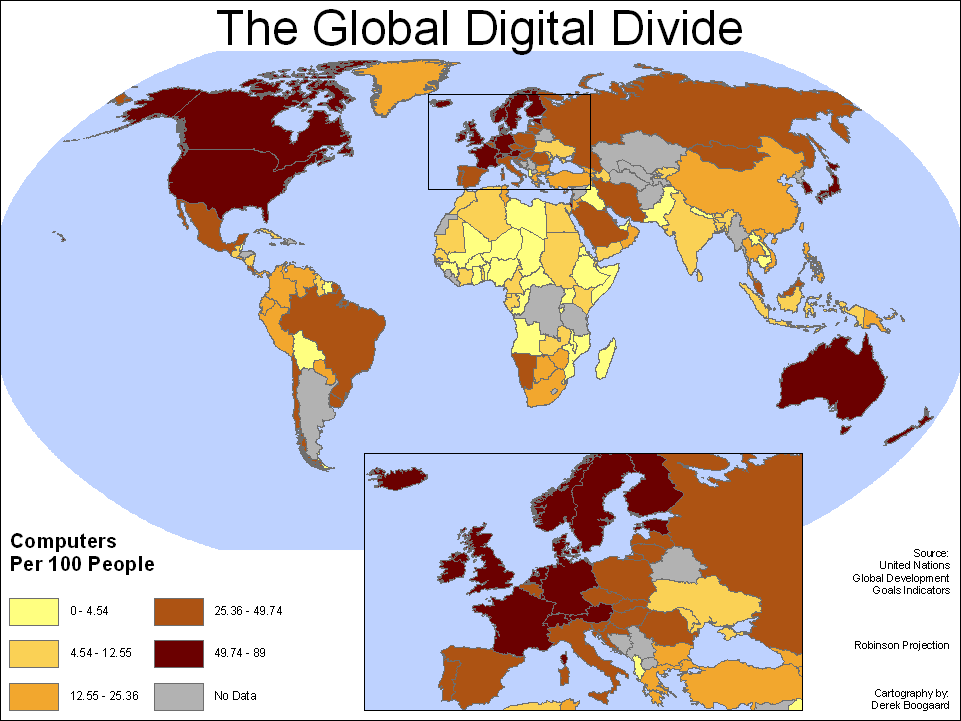 The Global Digital Divide and Devolution AP® Human Geography